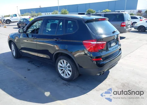 2016 BMW X3 xDrive28I from USA, damaged, VIN 5UXWX9C55G0D69627